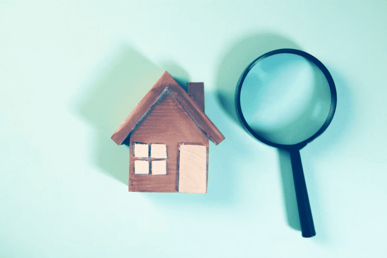 Home inspector reviewing findings with buyers and sellers at an Edmonton property