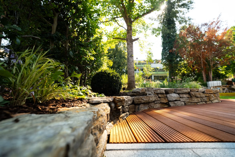 Well-kept front yard and entrance of an Edmonton home with tidy landscaping before selling